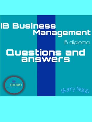 cover image of IB Business Management| Questions and Answers pack|